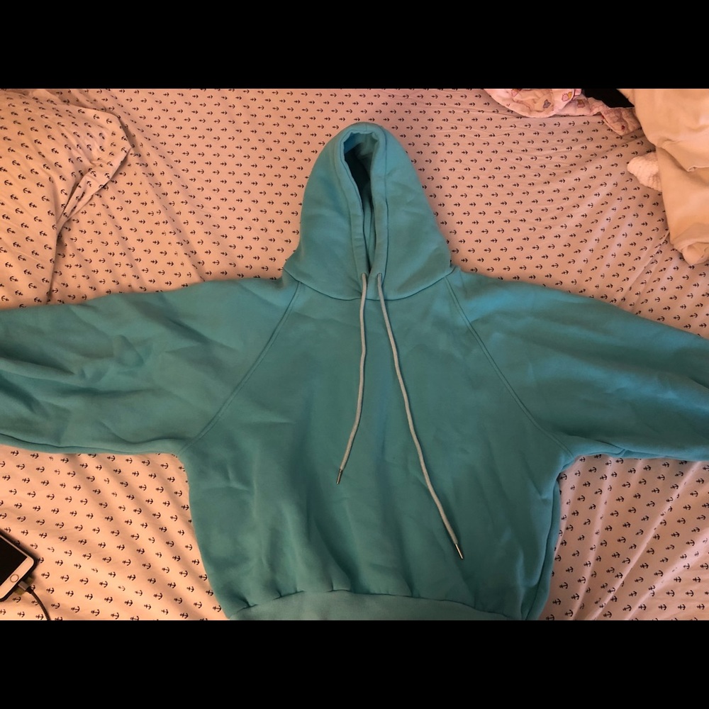 Tortoise cropped hoodie